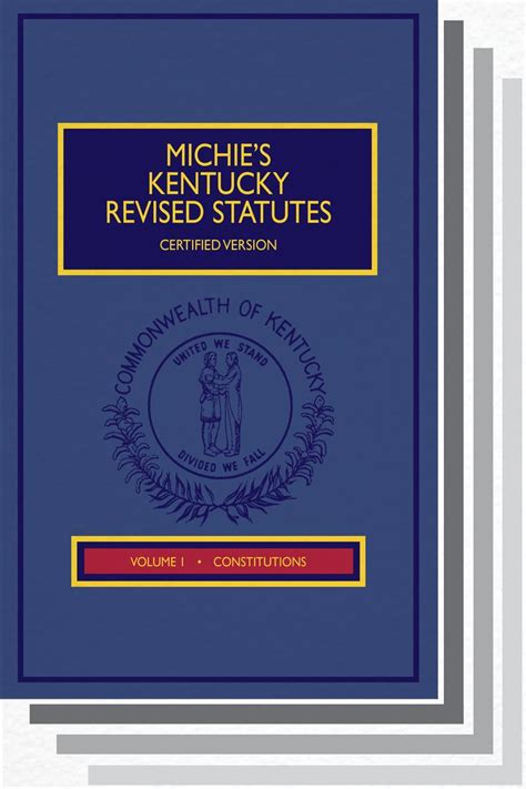 kentucky revised statutes|kentucky revised statutes 2023 version.